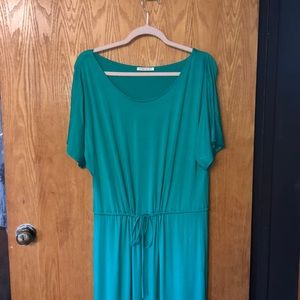 Tie waist boutique dress